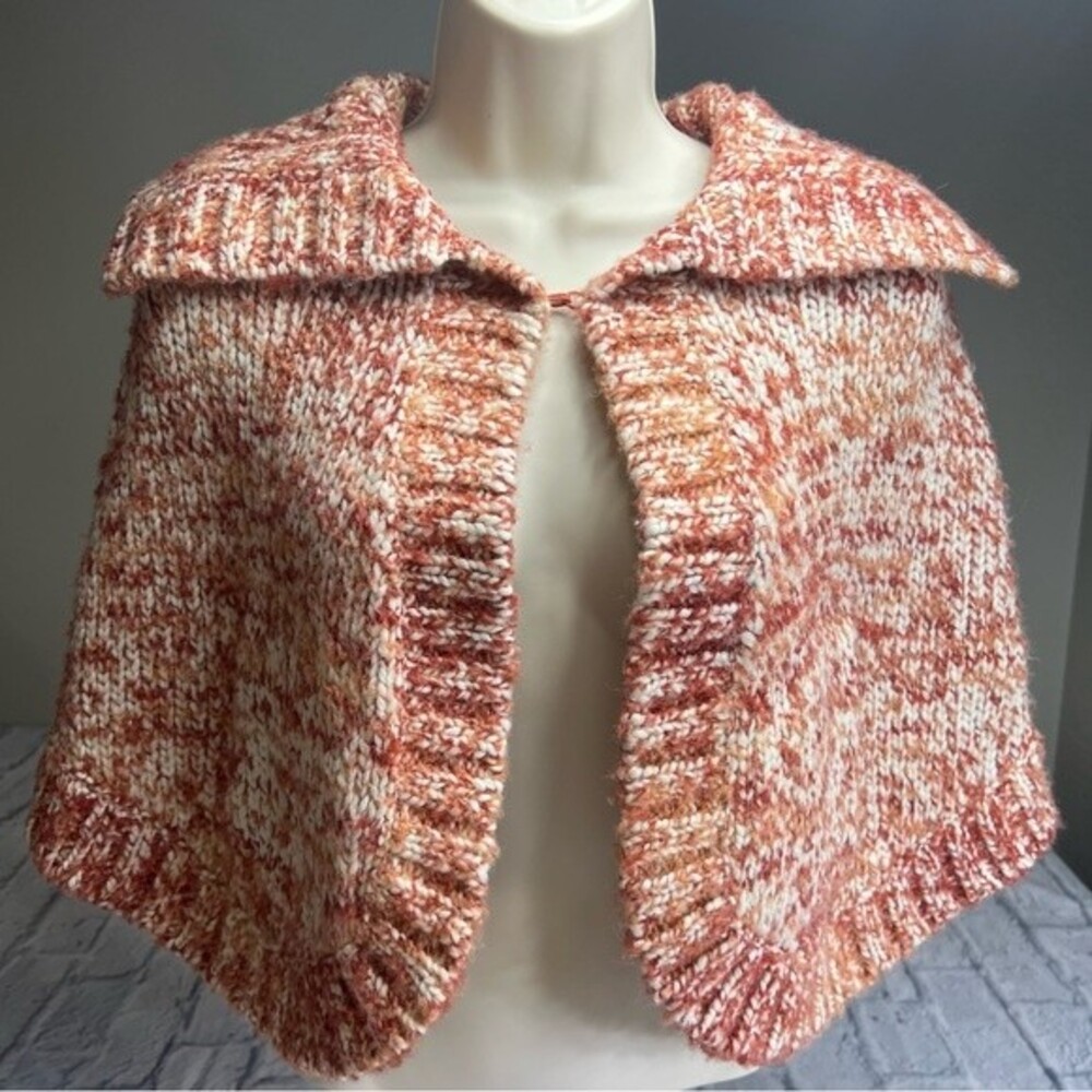 Ann Taylor wool poncho, cape size XS